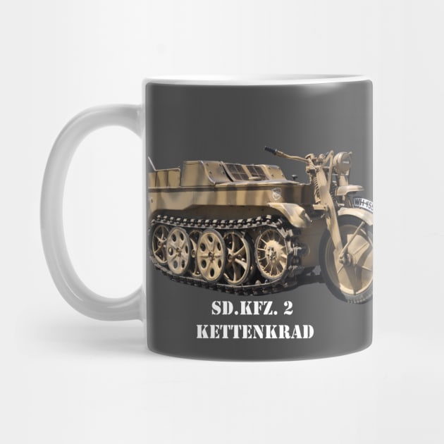 Sd.Kfz. 2 Kettenkrad half-track motorcycle by Toadman's Tank Pictures Shop